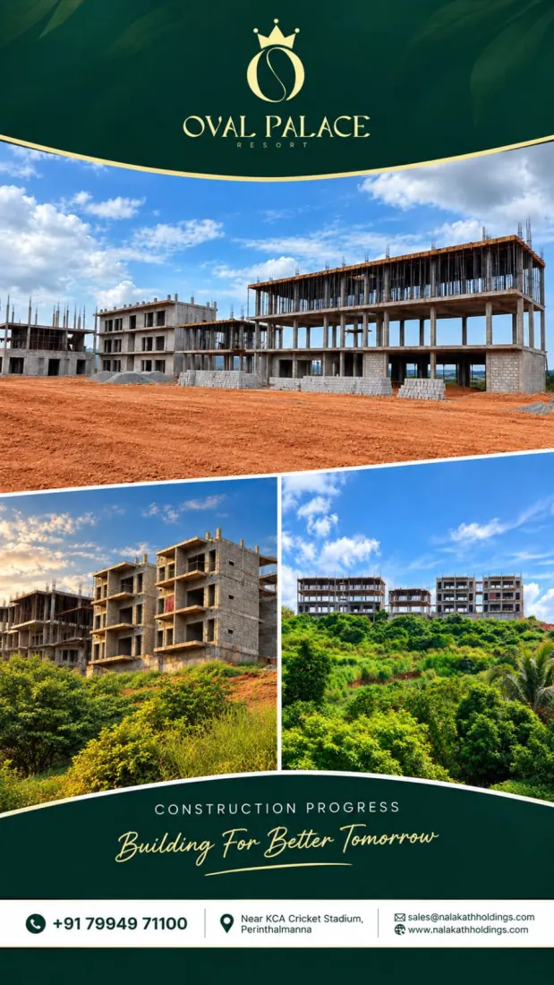 Oval Palace Resort - Construction Progress, Building For Better Tomorrow